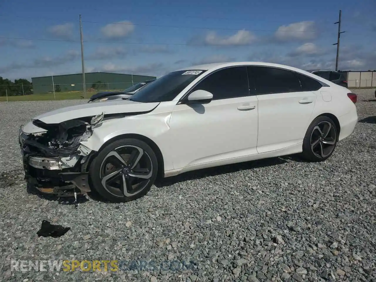 1 Photograph of a damaged car 1HGCV1F35KA032463 HONDA ACCORD 2019