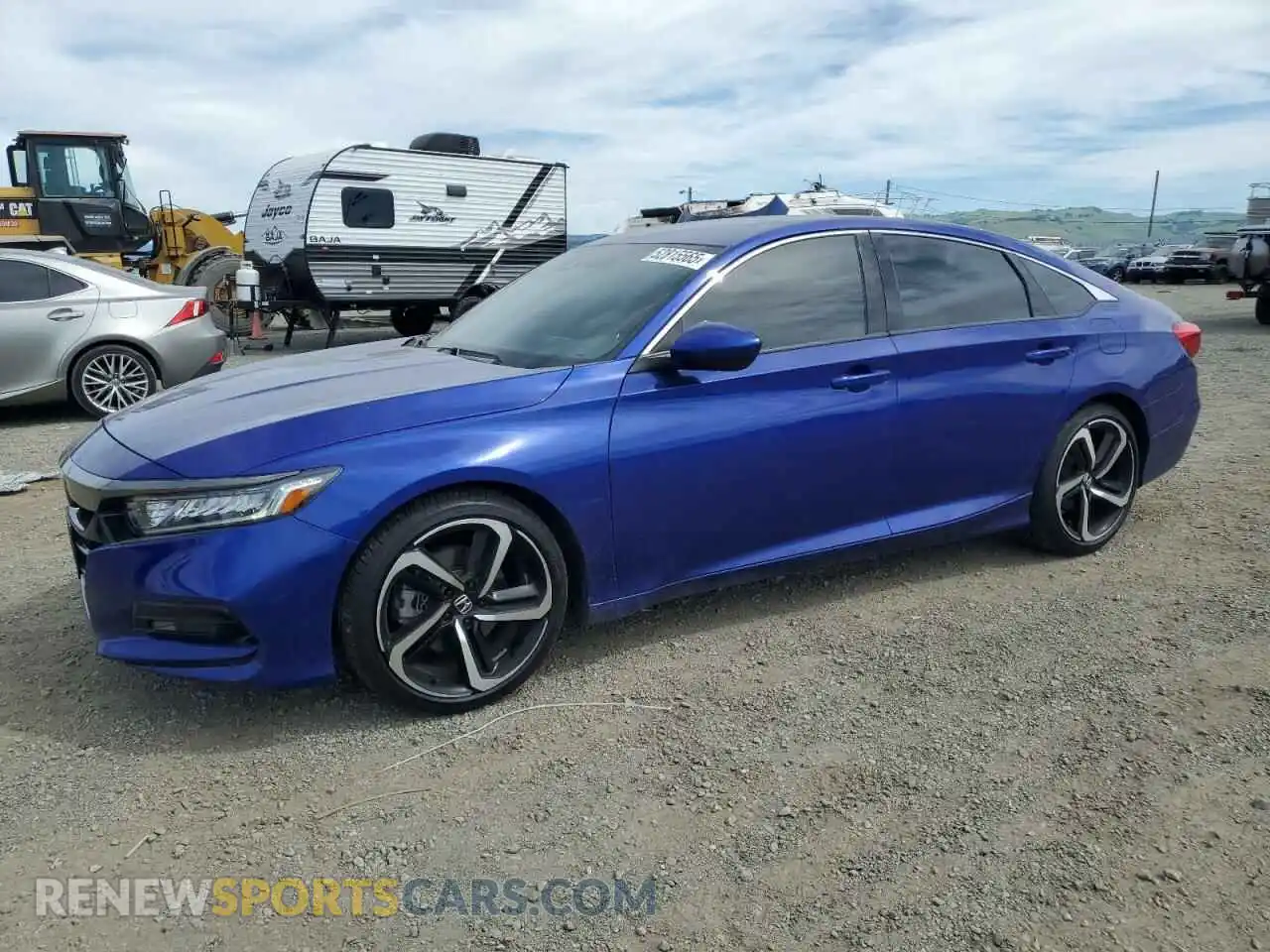 1 Photograph of a damaged car 1HGCV1F35KA100907 HONDA ACCORD 2019
