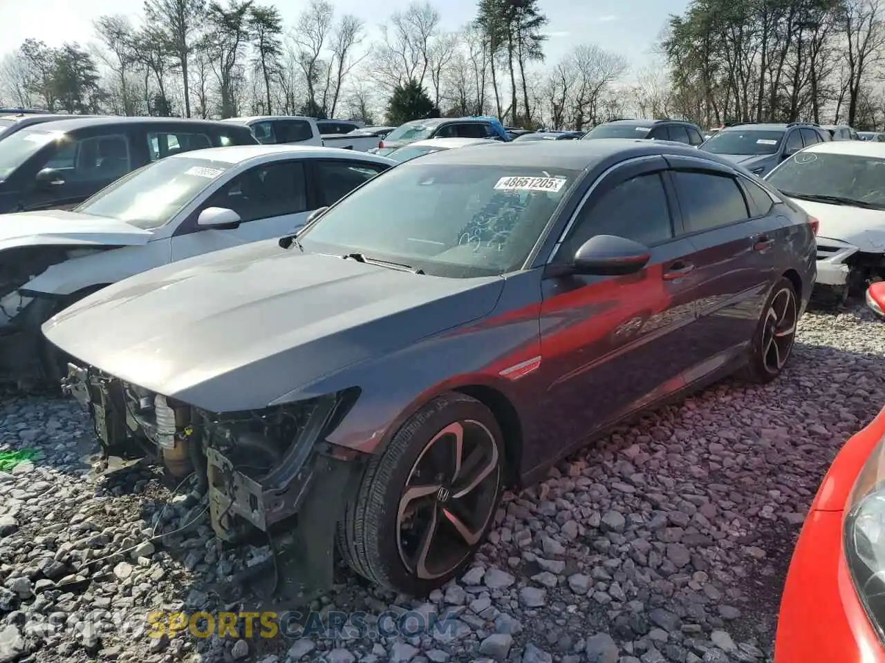 1 fotografías del automóvil dañado 1HGCV1F35KA123281 HONDA ACCORD 2019