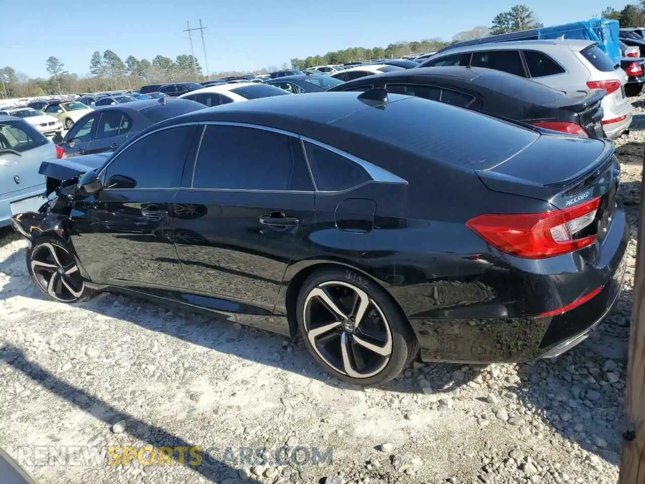 2 Photograph of a damaged car 1HGCV1F35KA166549 HONDA ACCORD 2019