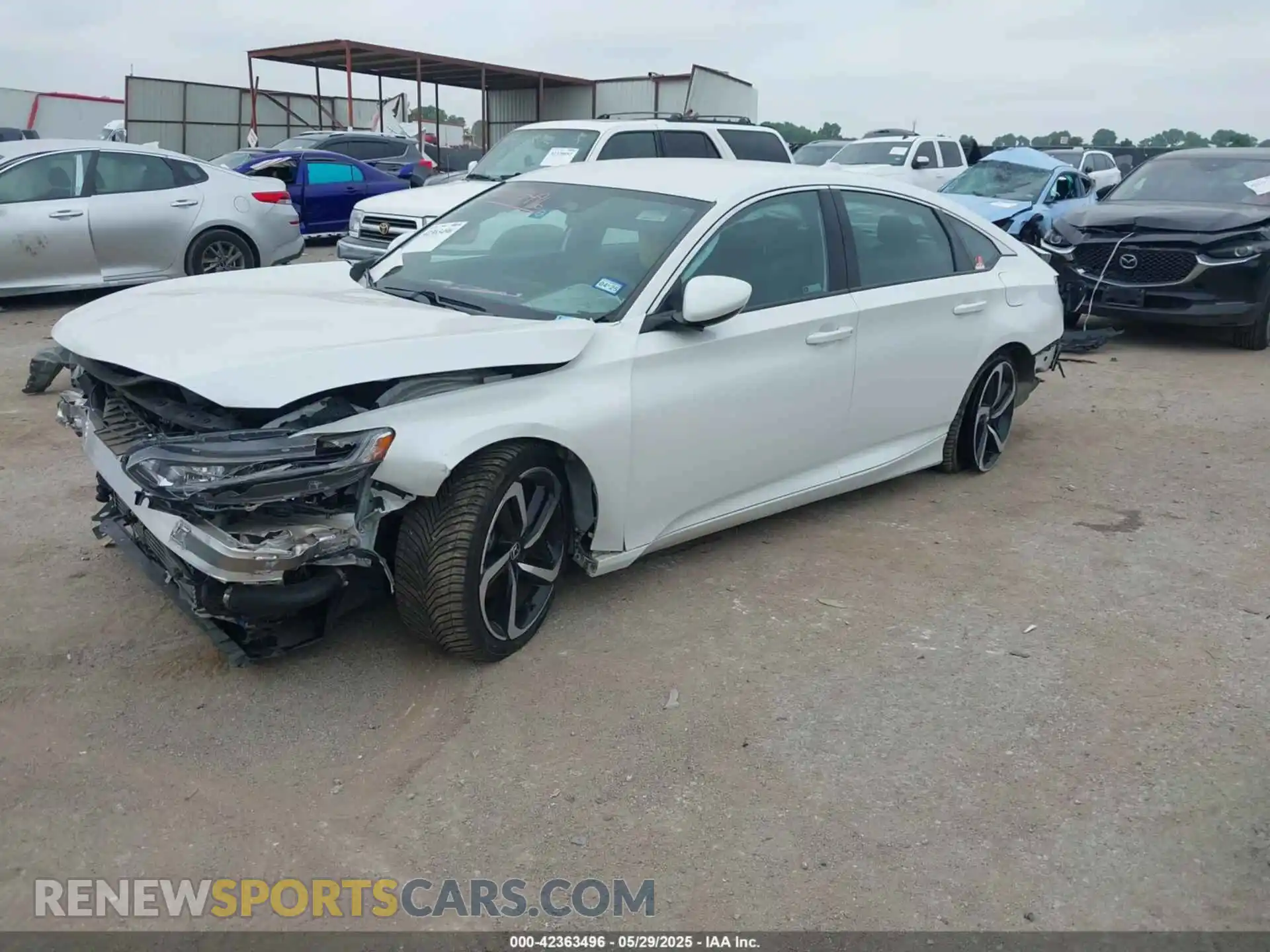 2 Photograph of a damaged car 1HGCV1F36KA035467 HONDA ACCORD 2019