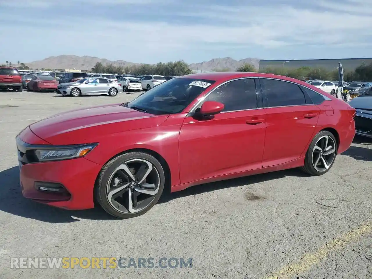 1 Photograph of a damaged car 1HGCV1F36KA129896 HONDA ACCORD 2019