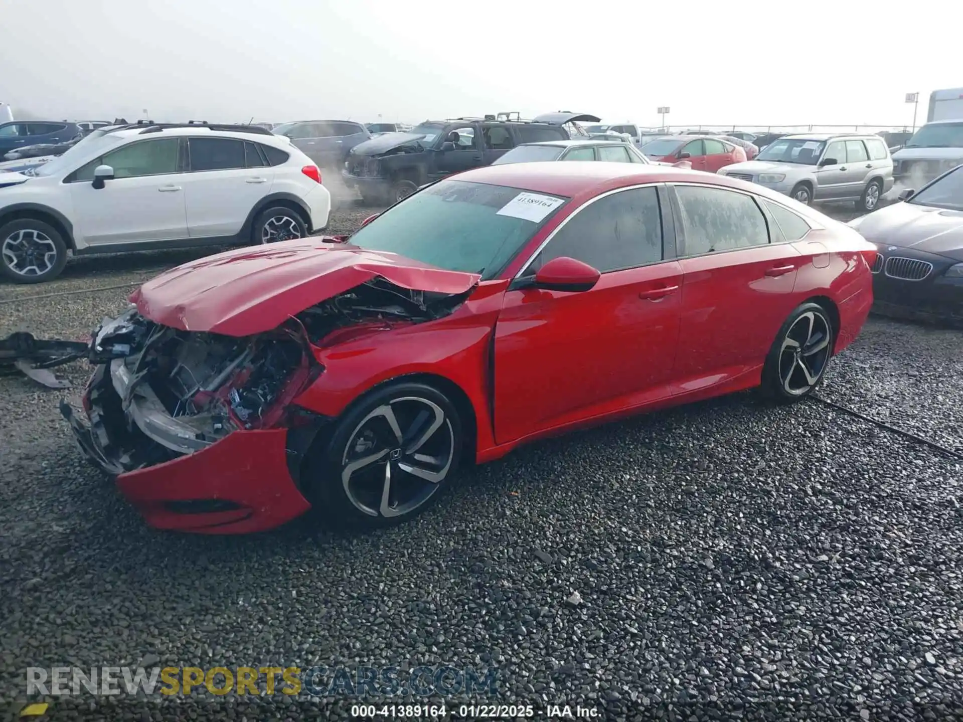 2 Photograph of a damaged car 1HGCV1F37KA021075 HONDA ACCORD 2019