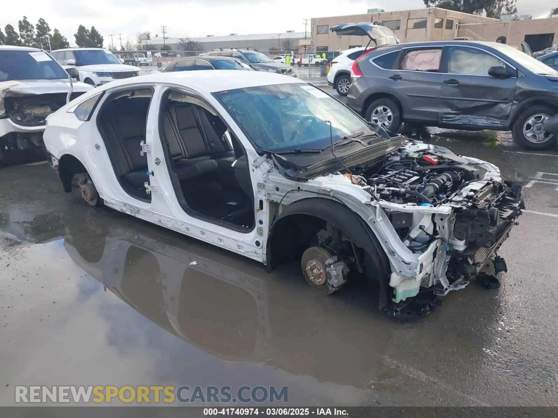 1 Photograph of a damaged car 1HGCV1F37KA022159 HONDA ACCORD 2019