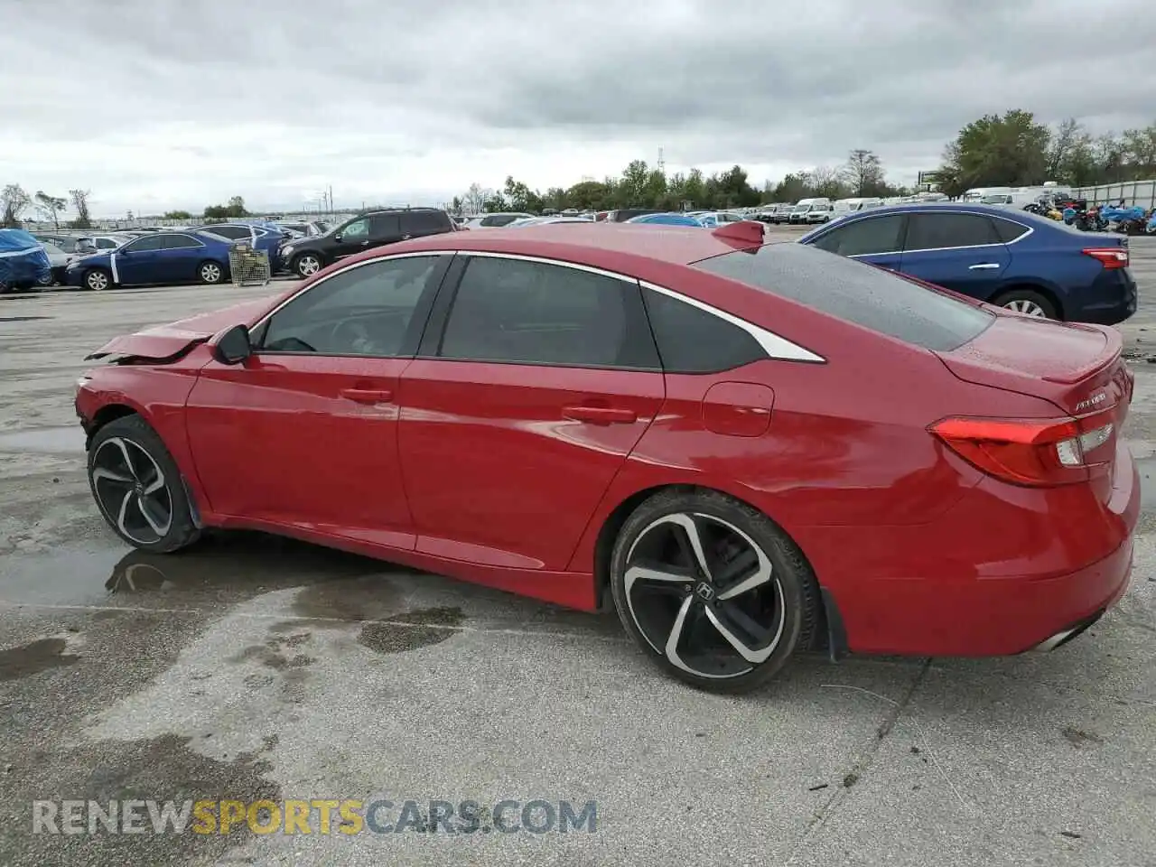 2 Photograph of a damaged car 1HGCV1F37KA028799 HONDA ACCORD 2019
