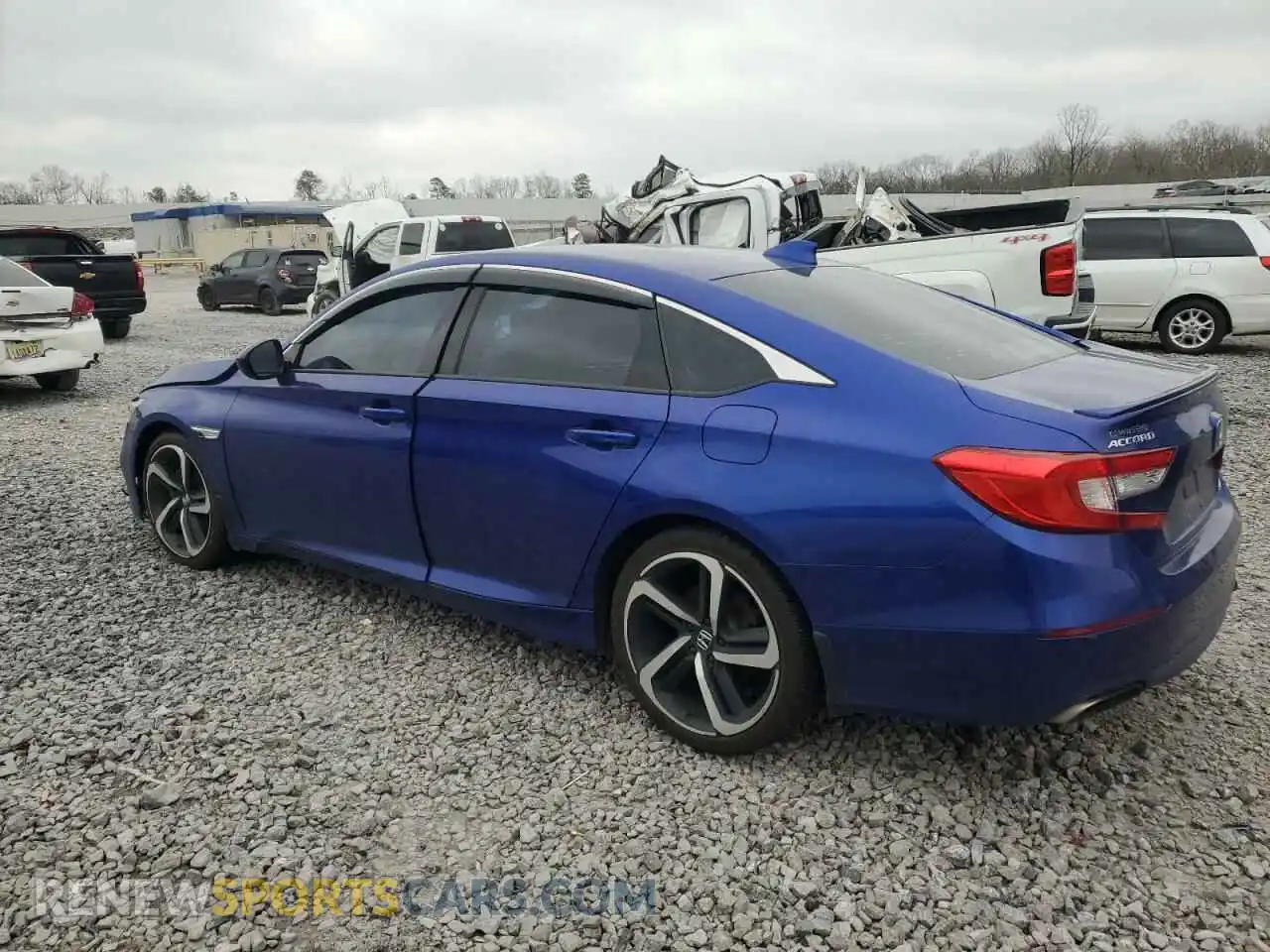 2 Photograph of a damaged car 1HGCV1F37KA043853 HONDA ACCORD 2019