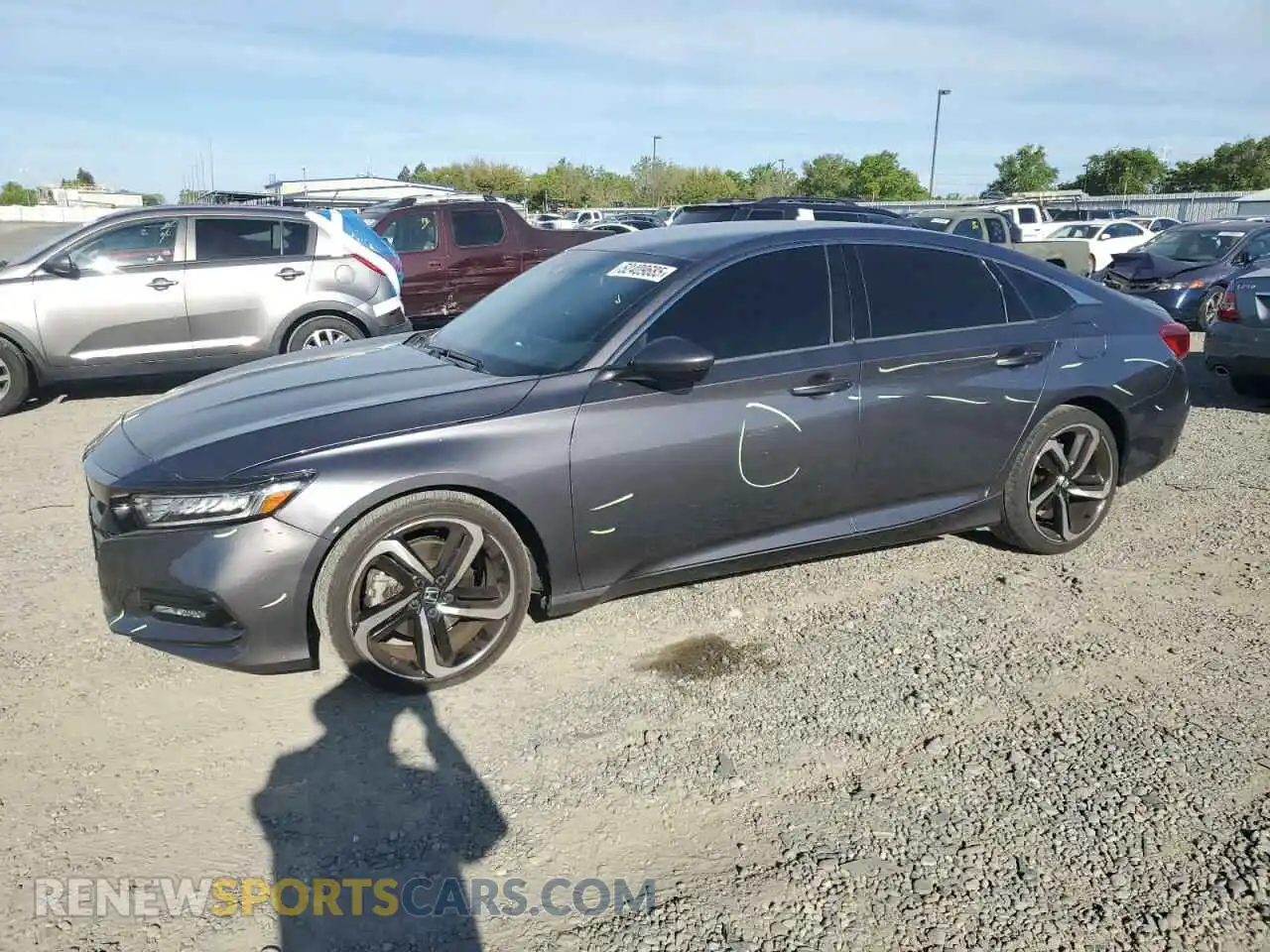 1 Photograph of a damaged car 1HGCV1F37KA080563 HONDA ACCORD 2019