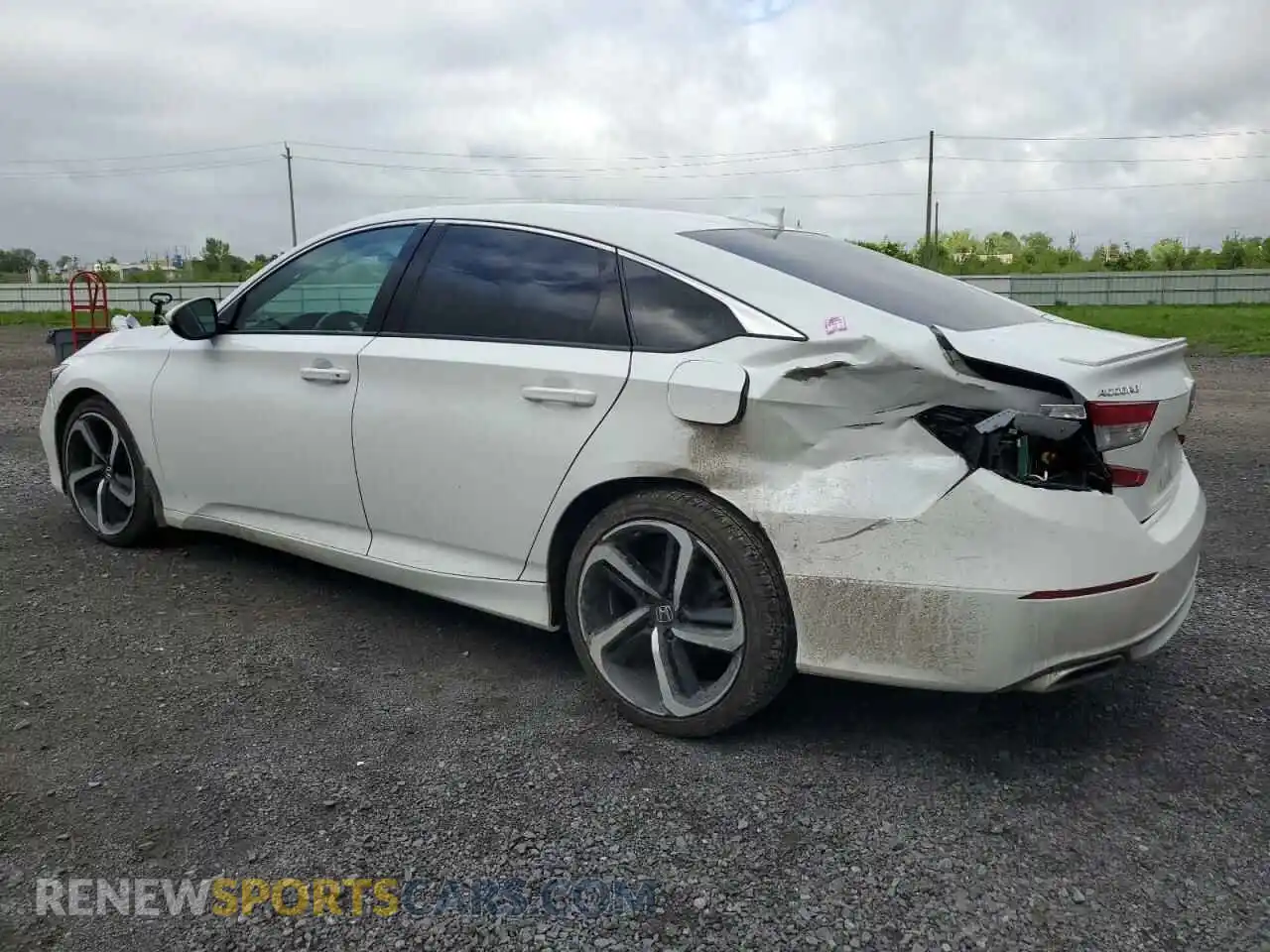 2 Photograph of a damaged car 1HGCV1F37KA801660 HONDA ACCORD 2019
