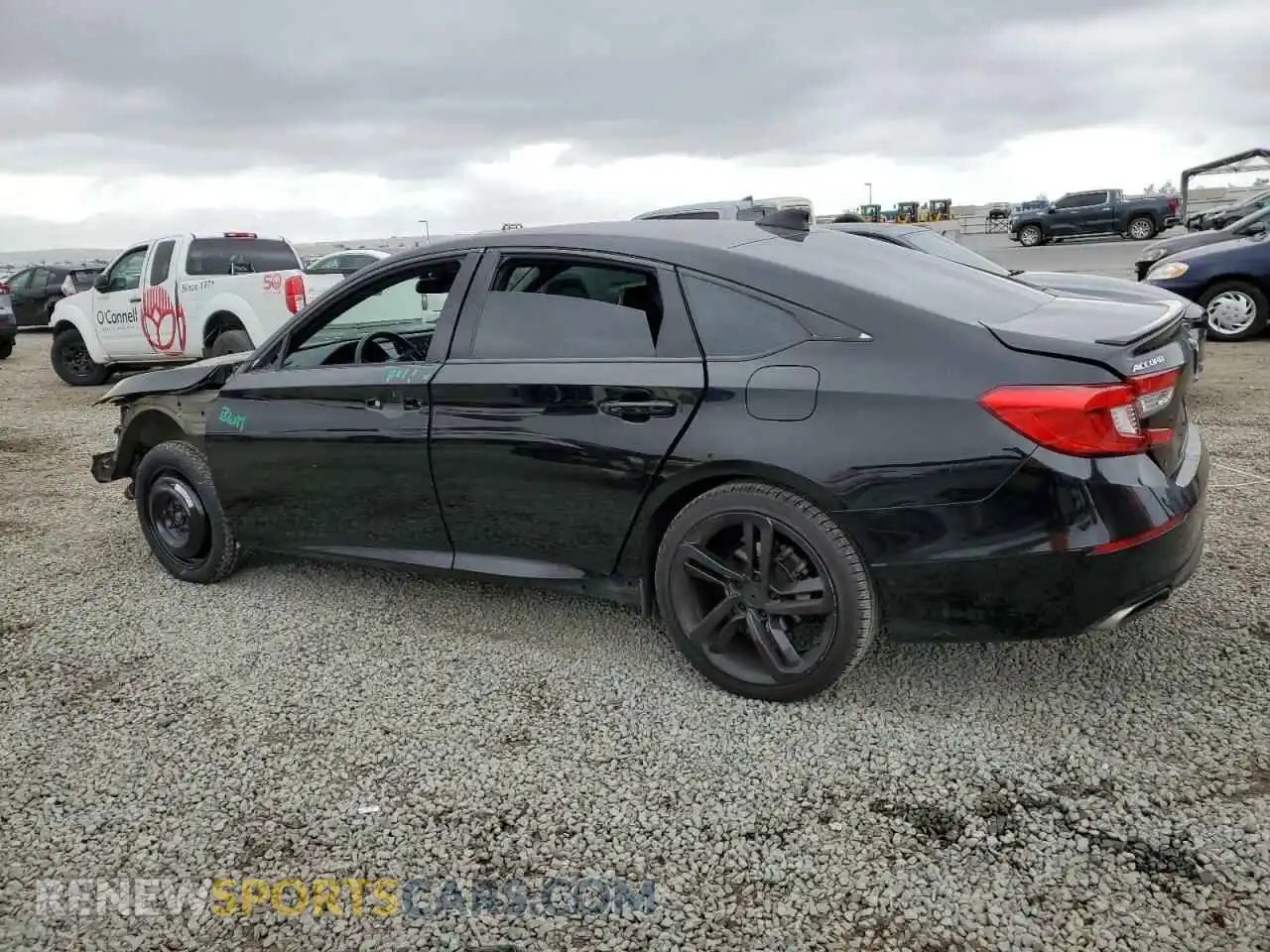 2 Photograph of a damaged car 1HGCV1F38KA005371 HONDA ACCORD 2019
