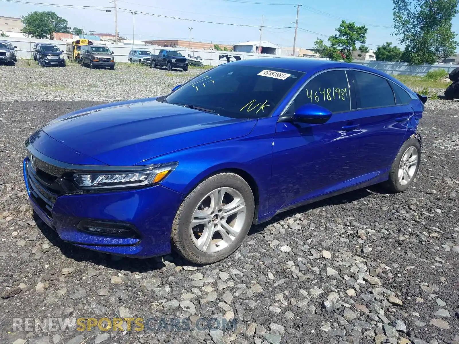 2 Photograph of a damaged car 1HGCV1F38KA099705 HONDA ACCORD 2019