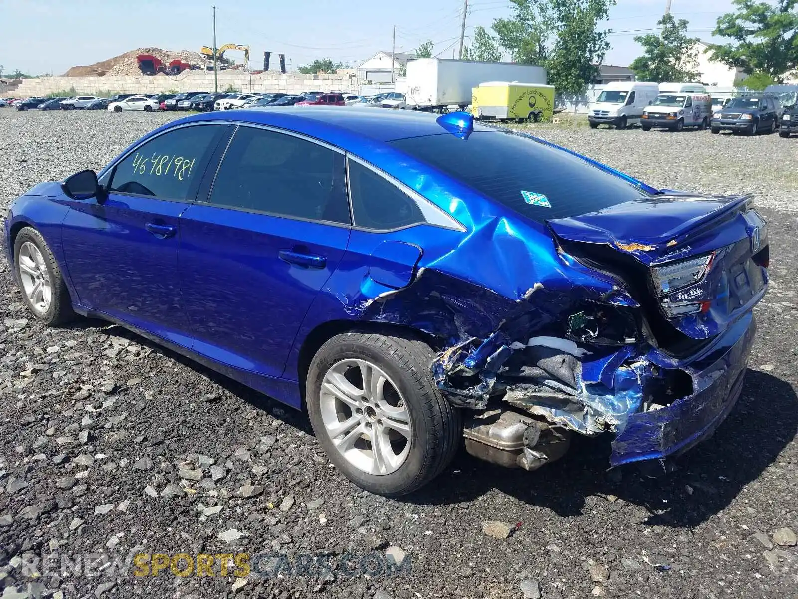3 Photograph of a damaged car 1HGCV1F38KA099705 HONDA ACCORD 2019