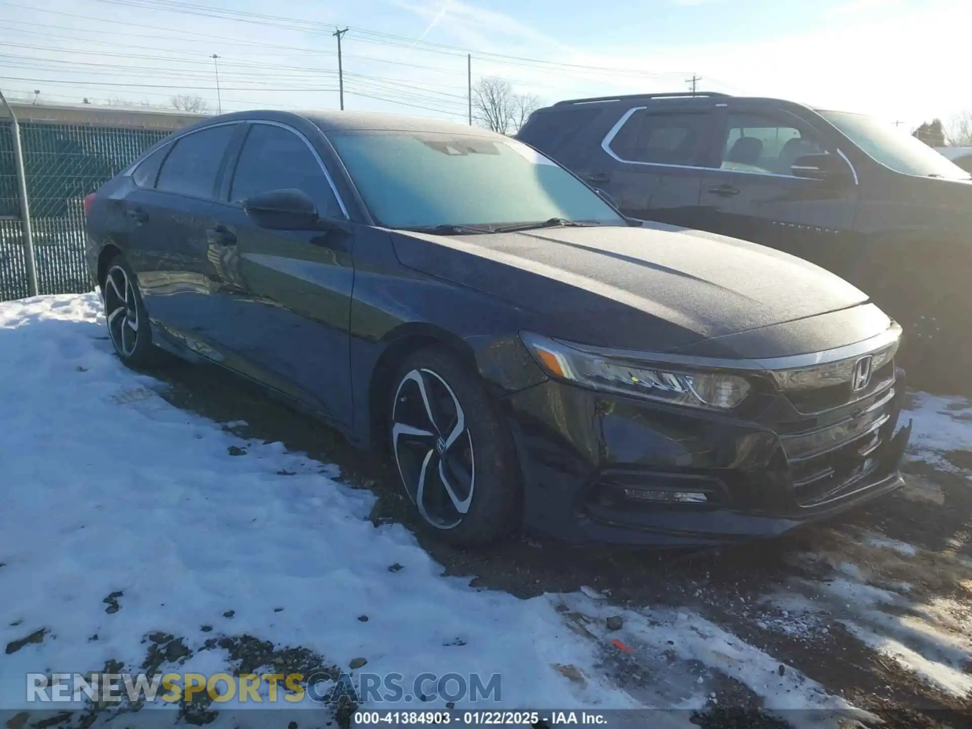 1 Photograph of a damaged car 1HGCV1F3XKA044656 HONDA ACCORD 2019