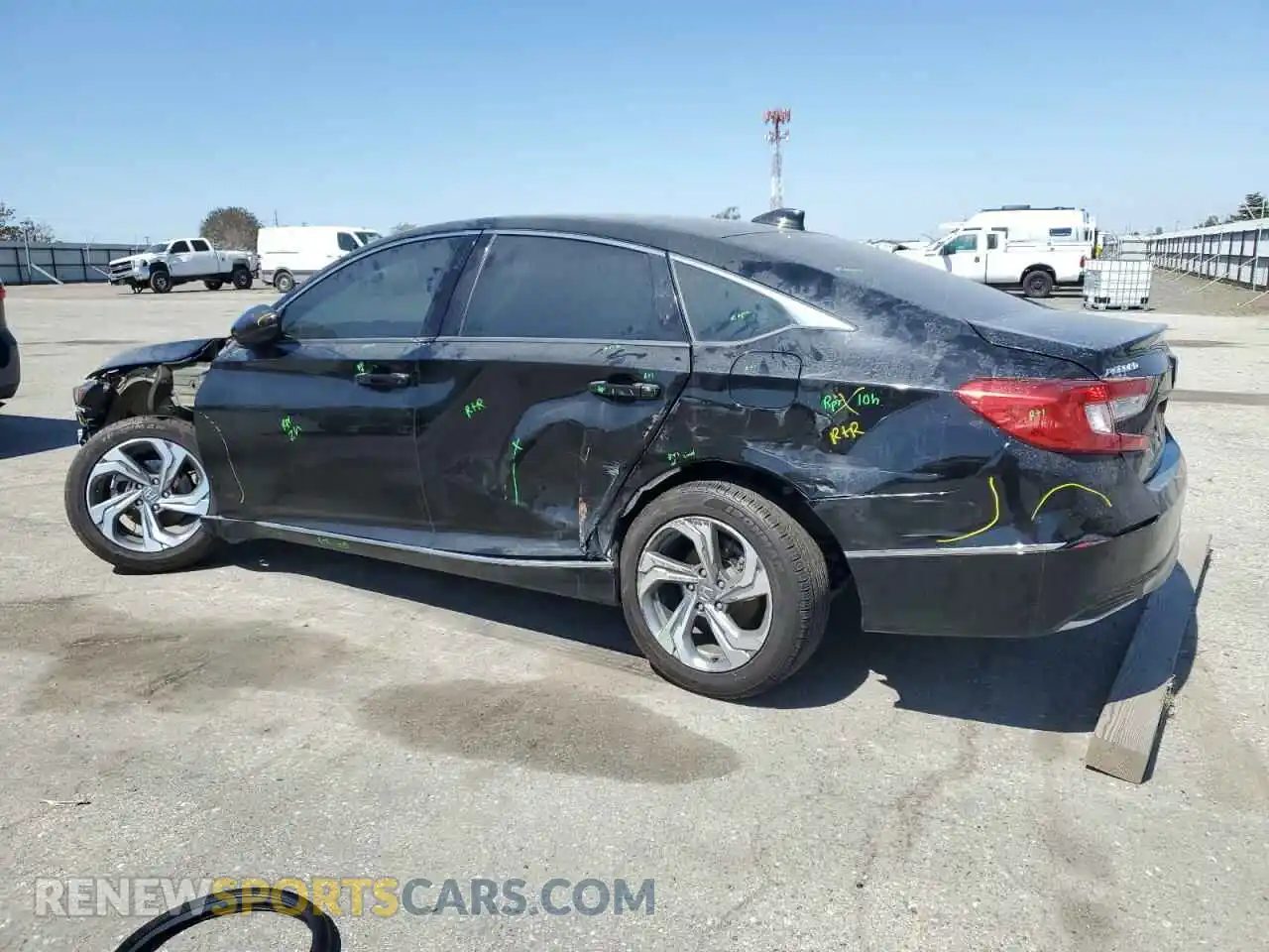 2 Photograph of a damaged car 1HGCV1F58KA032880 HONDA ACCORD 2019