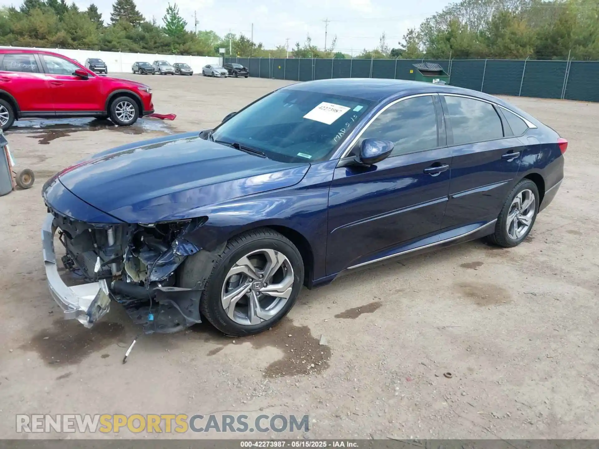 2 Photograph of a damaged car 1HGCV1F59KA013075 HONDA ACCORD 2019