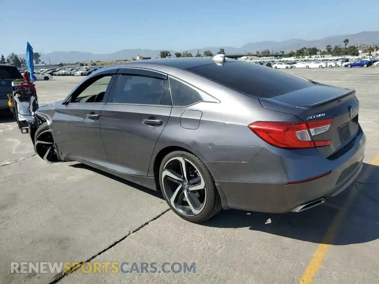 2 Photograph of a damaged car 1HGCV2F31KA006187 HONDA ACCORD 2019