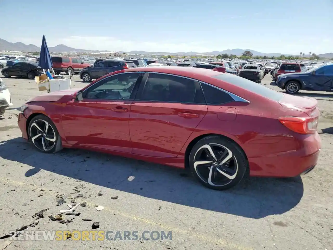 2 Photograph of a damaged car 1HGCV2F34KA004983 HONDA ACCORD 2019