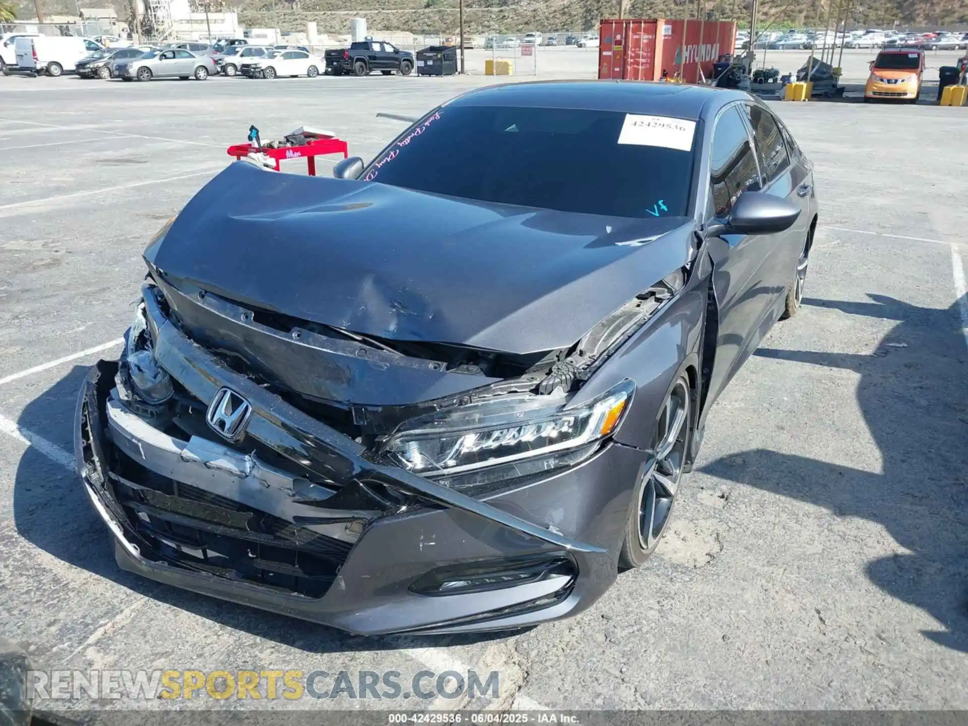 2 Фотография поврежденного автомобиля 1HGCV2F36KA024510 HONDA ACCORD 2019