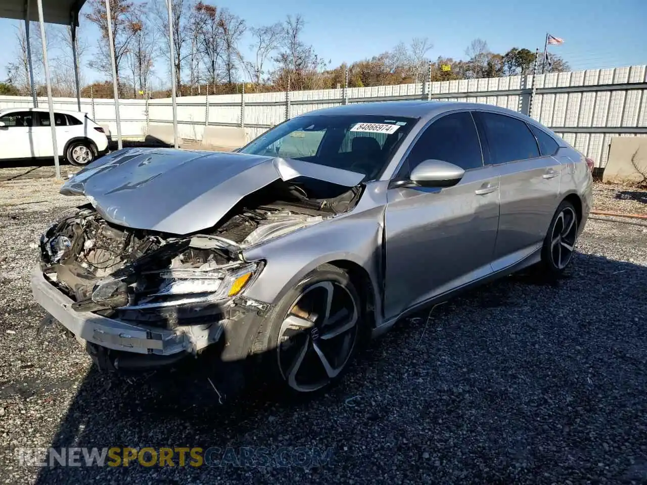 1 Photograph of a damaged car 1HGCV2F38KA009457 HONDA ACCORD 2019