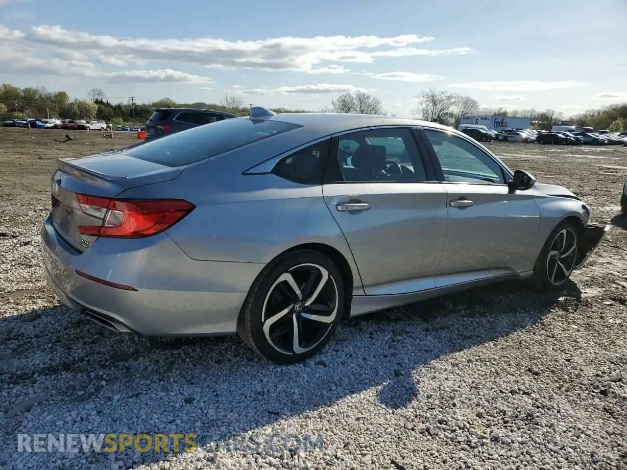 3 Photograph of a damaged car 1HGCV2F39KA034268 HONDA ACCORD 2019