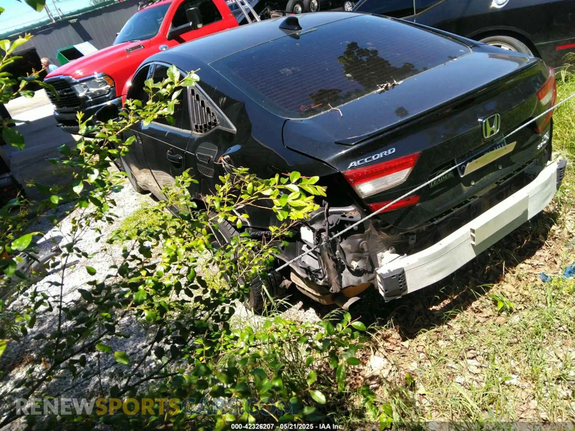3 Photograph of a damaged car 1HGCV2F3XKA022582 HONDA ACCORD 2019