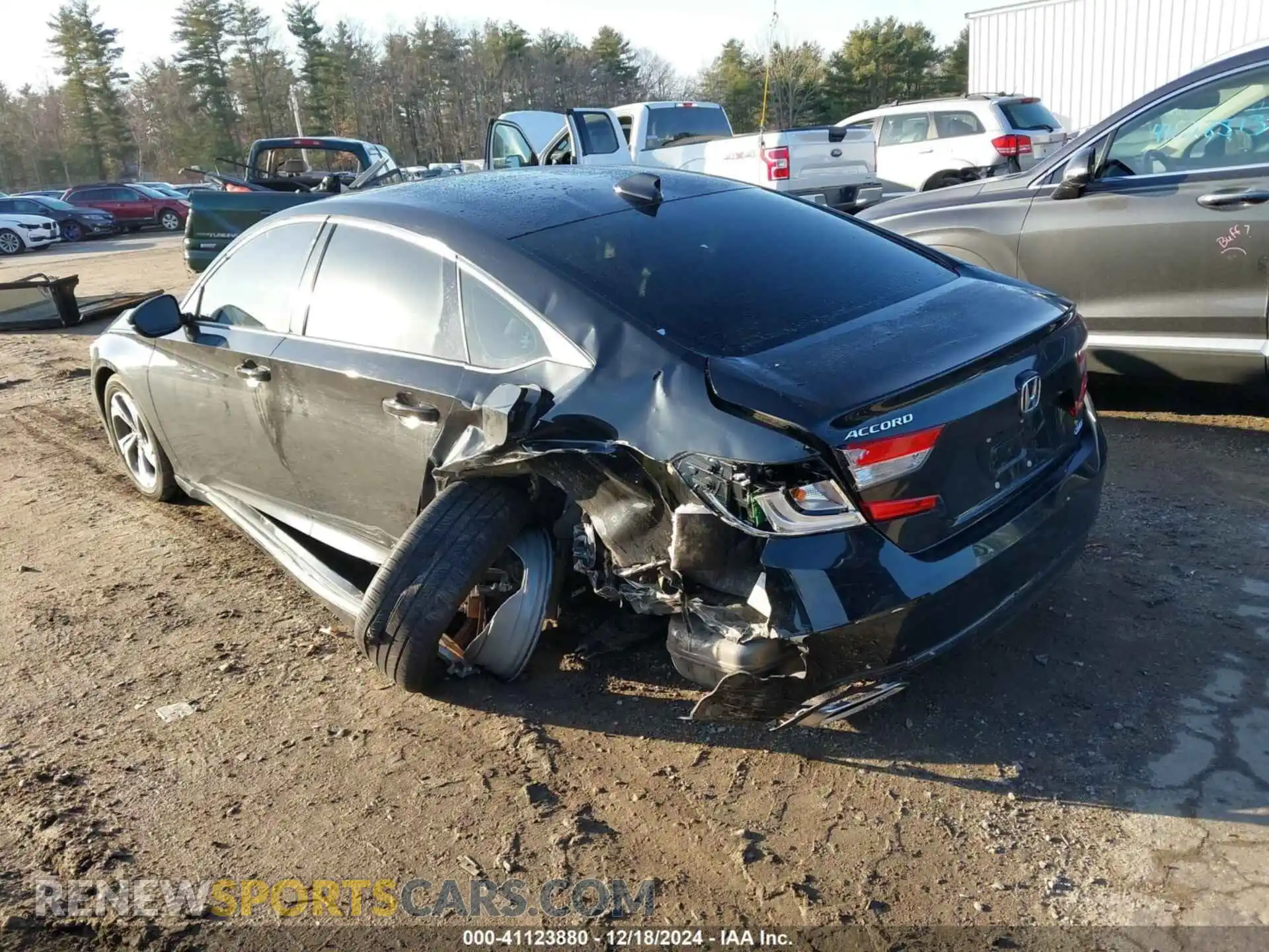 3 Photograph of a damaged car 1HGCV2F54KA014608 HONDA ACCORD 2019