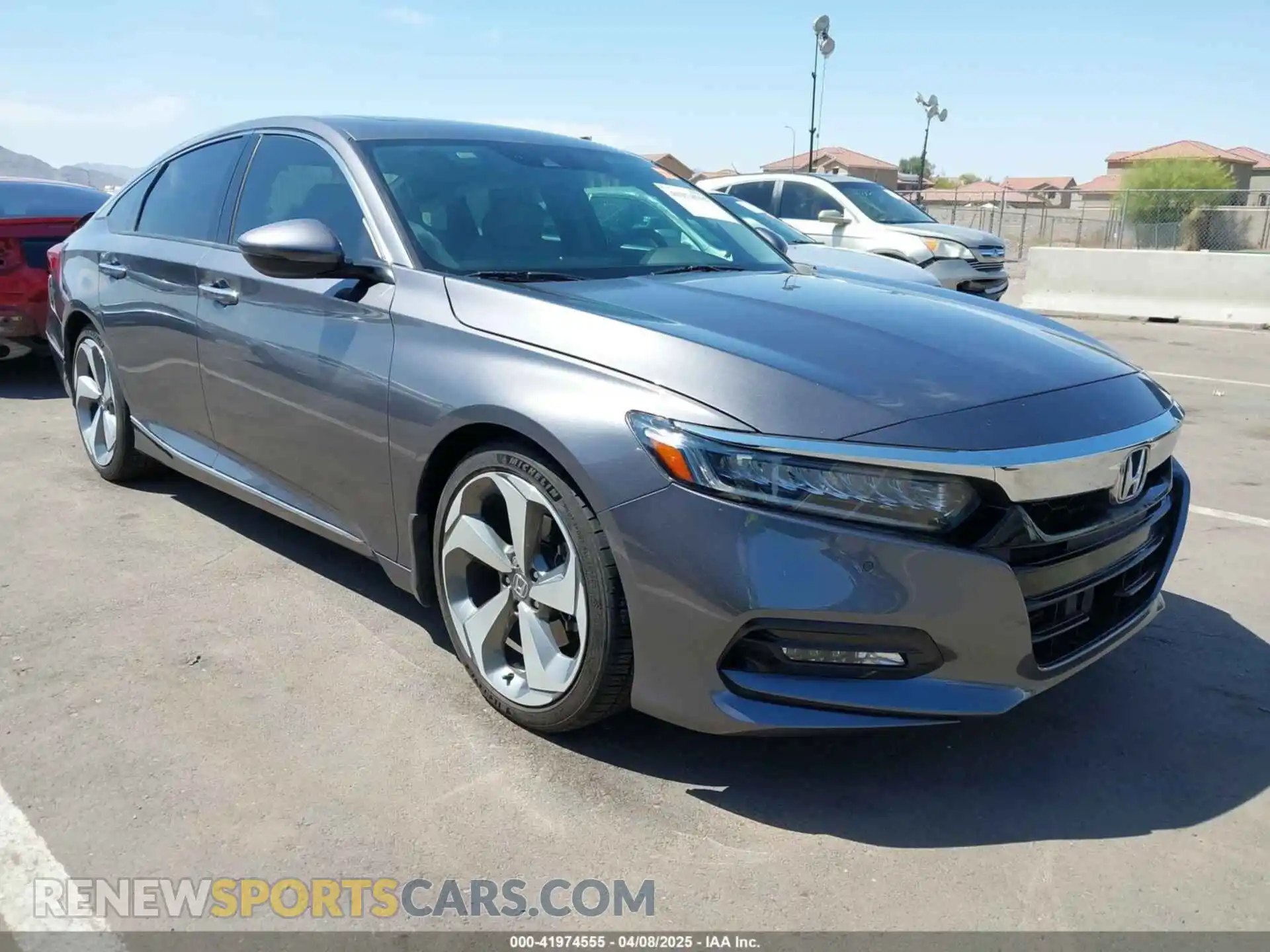 1 Photograph of a damaged car 1HGCV2F92KA004825 HONDA ACCORD 2019