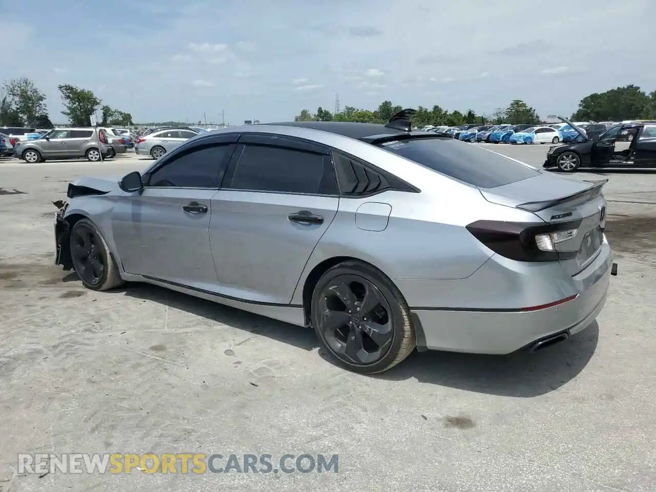 2 Photograph of a damaged car 1HGCV2F92KA012603 HONDA ACCORD 2019
