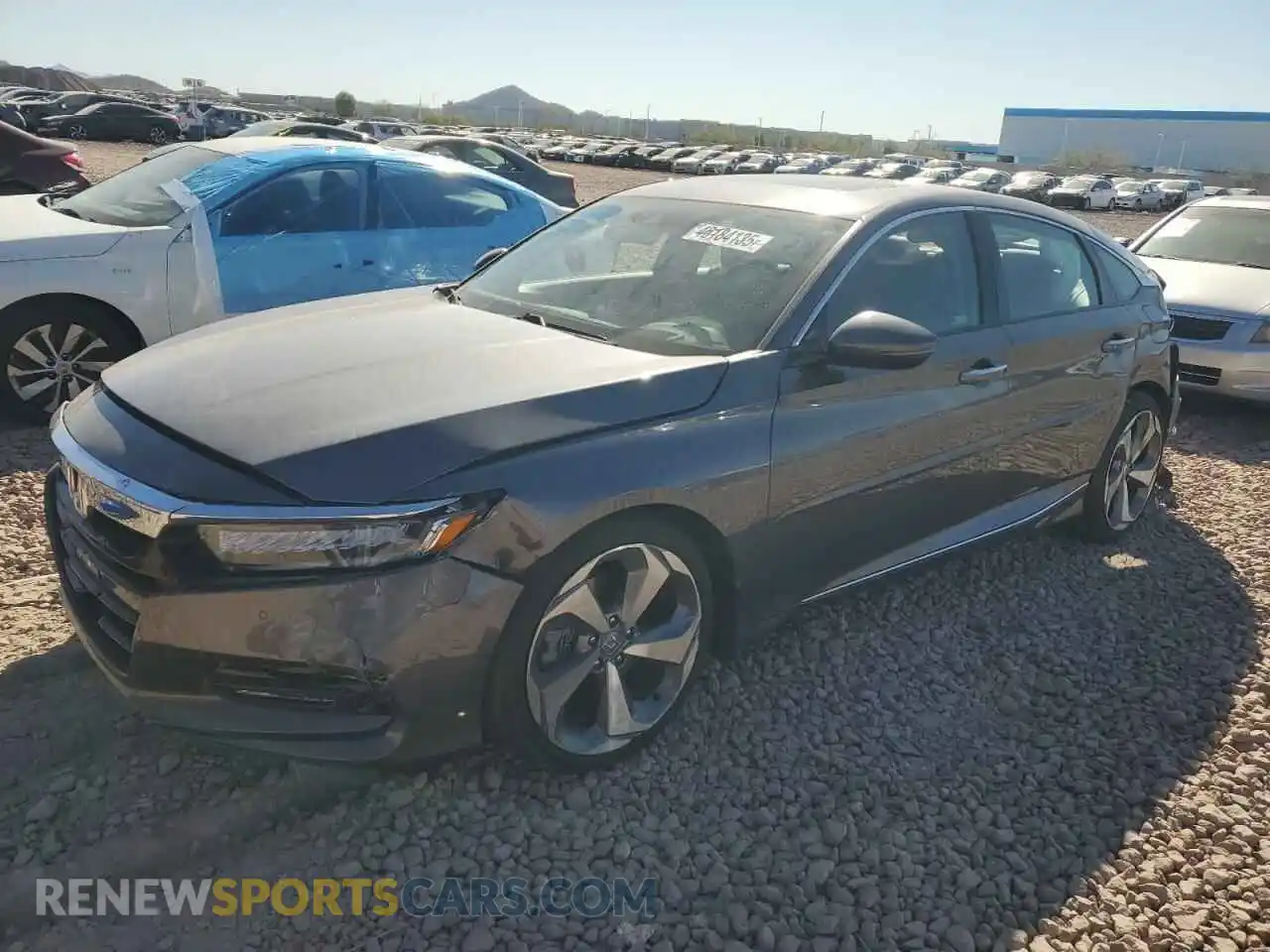 1 Photograph of a damaged car 1HGCV2F92KA033113 HONDA ACCORD 2019