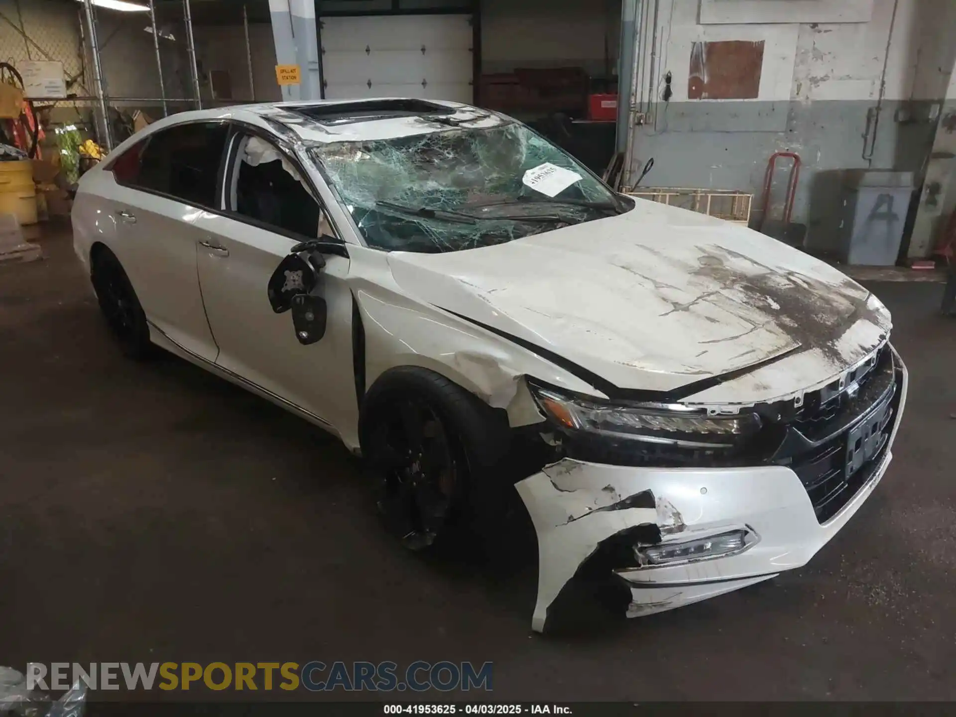 1 Photograph of a damaged car 1HGCV2F93KA032259 HONDA ACCORD 2019