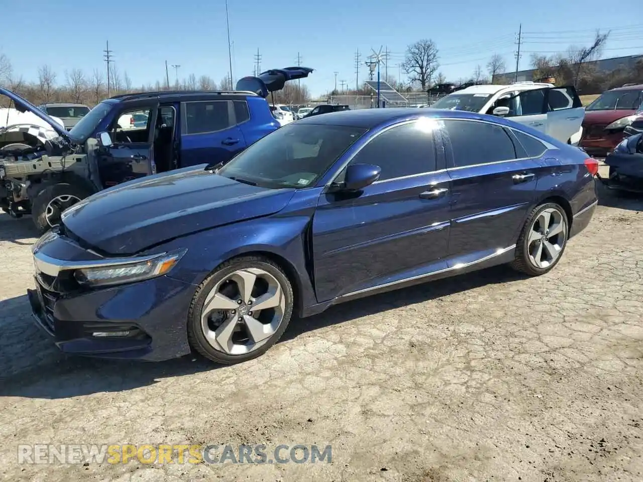 1 Photograph of a damaged car 1HGCV2F93KA032746 HONDA ACCORD 2019
