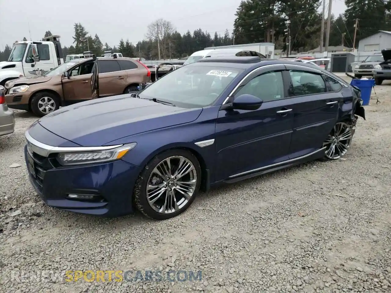 1 Photograph of a damaged car 1HGCV2F95KA028164 HONDA ACCORD 2019