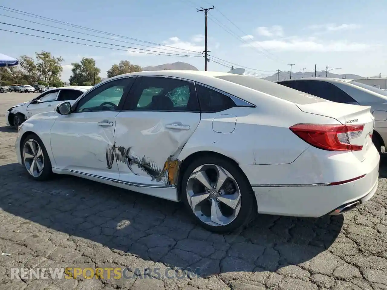 2 Photograph of a damaged car 1HGCV2F95KA028634 HONDA ACCORD 2019