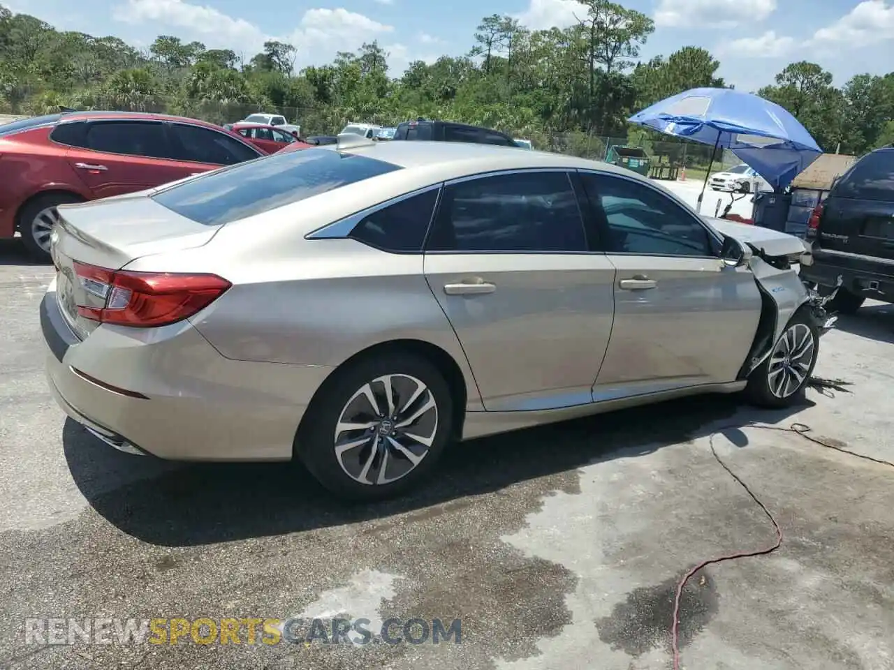 3 Photograph of a damaged car 1HGCV3F17KA016274 HONDA ACCORD 2019