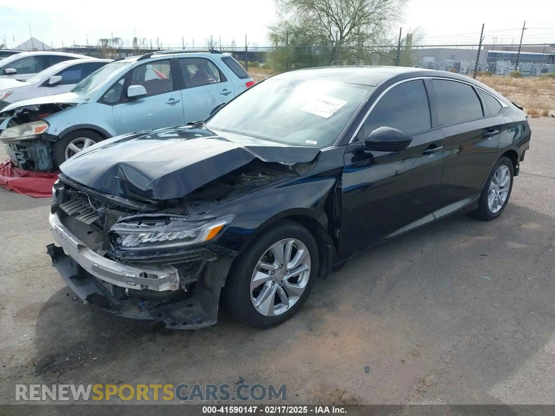 2 Photograph of a damaged car 1HGCV1F12LA127675 HONDA ACCORD 2020