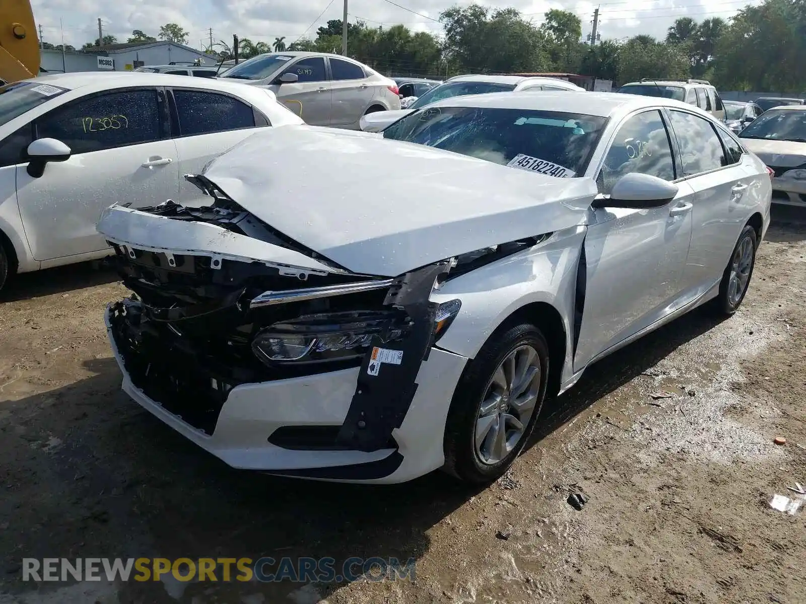 2 fotografías del automóvil dañado 1HGCV1F15LA065866 HONDA ACCORD 2020