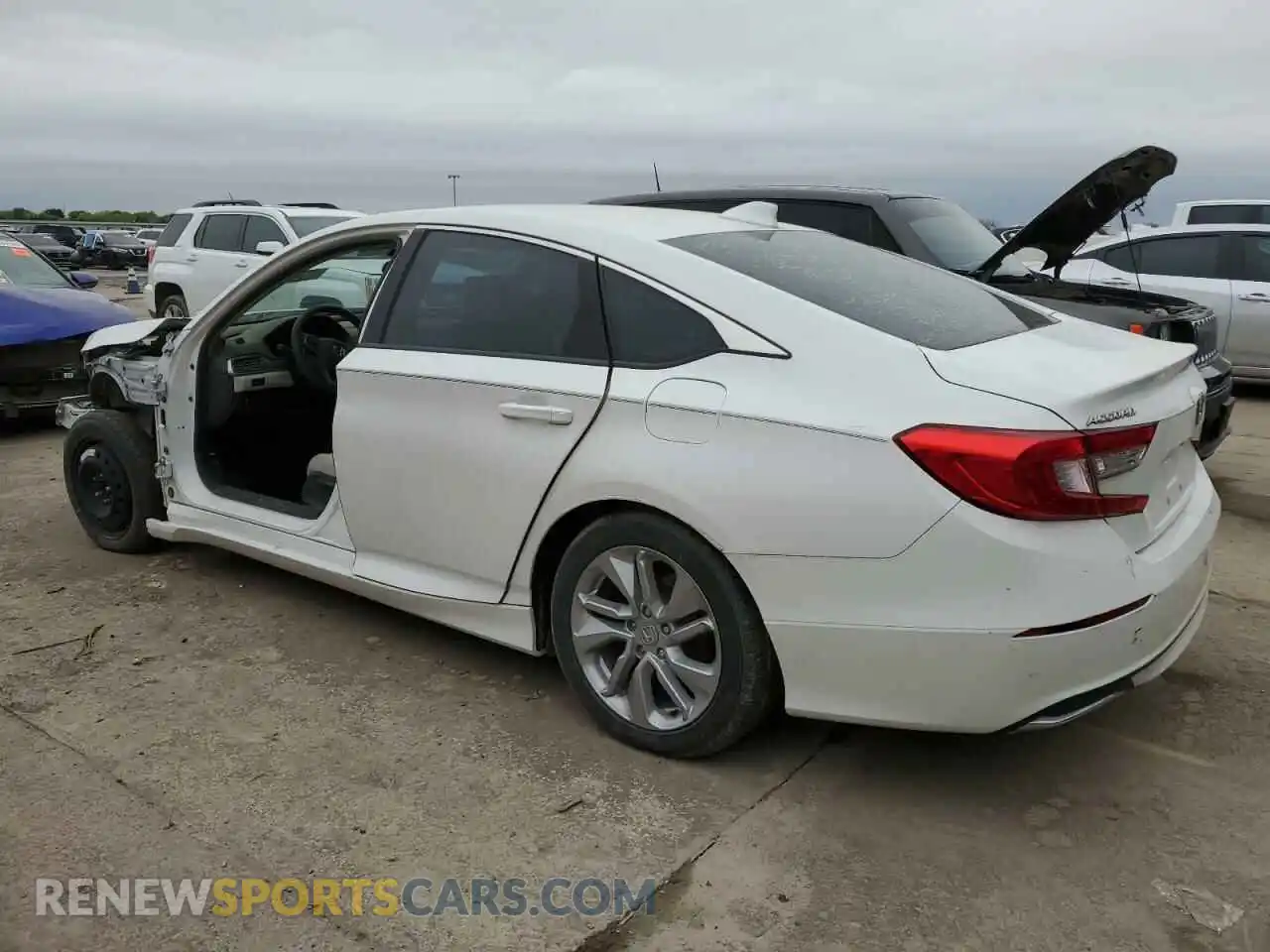2 fotografías del automóvil dañado 1HGCV1F19LA062601 HONDA ACCORD 2020