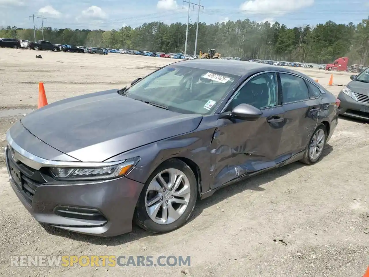 1 fotografías del automóvil dañado 1HGCV1F1XLA020485 HONDA ACCORD 2020