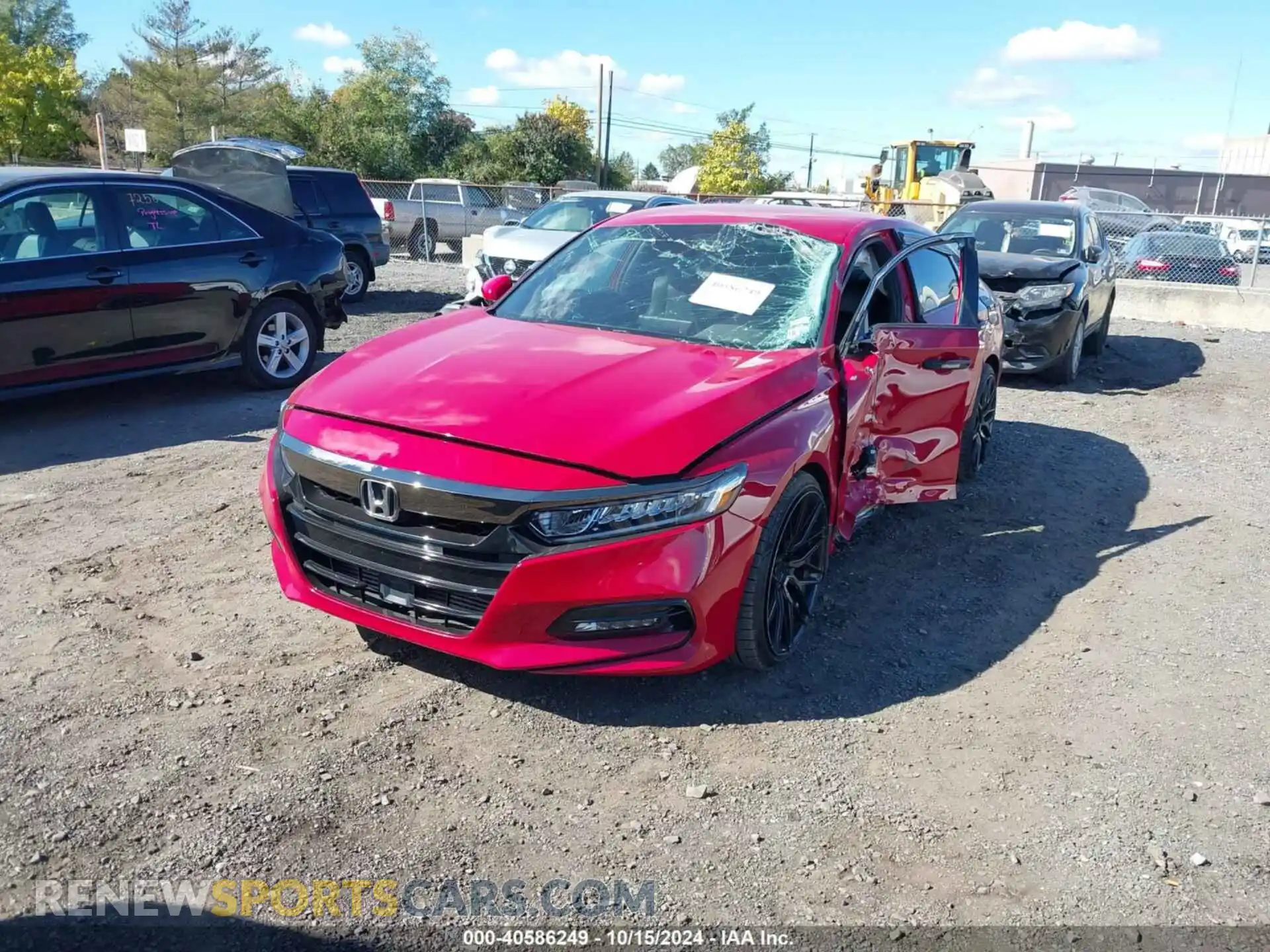 2 Photograph of a damaged car 1HGCV1F30LA144265 HONDA ACCORD 2020