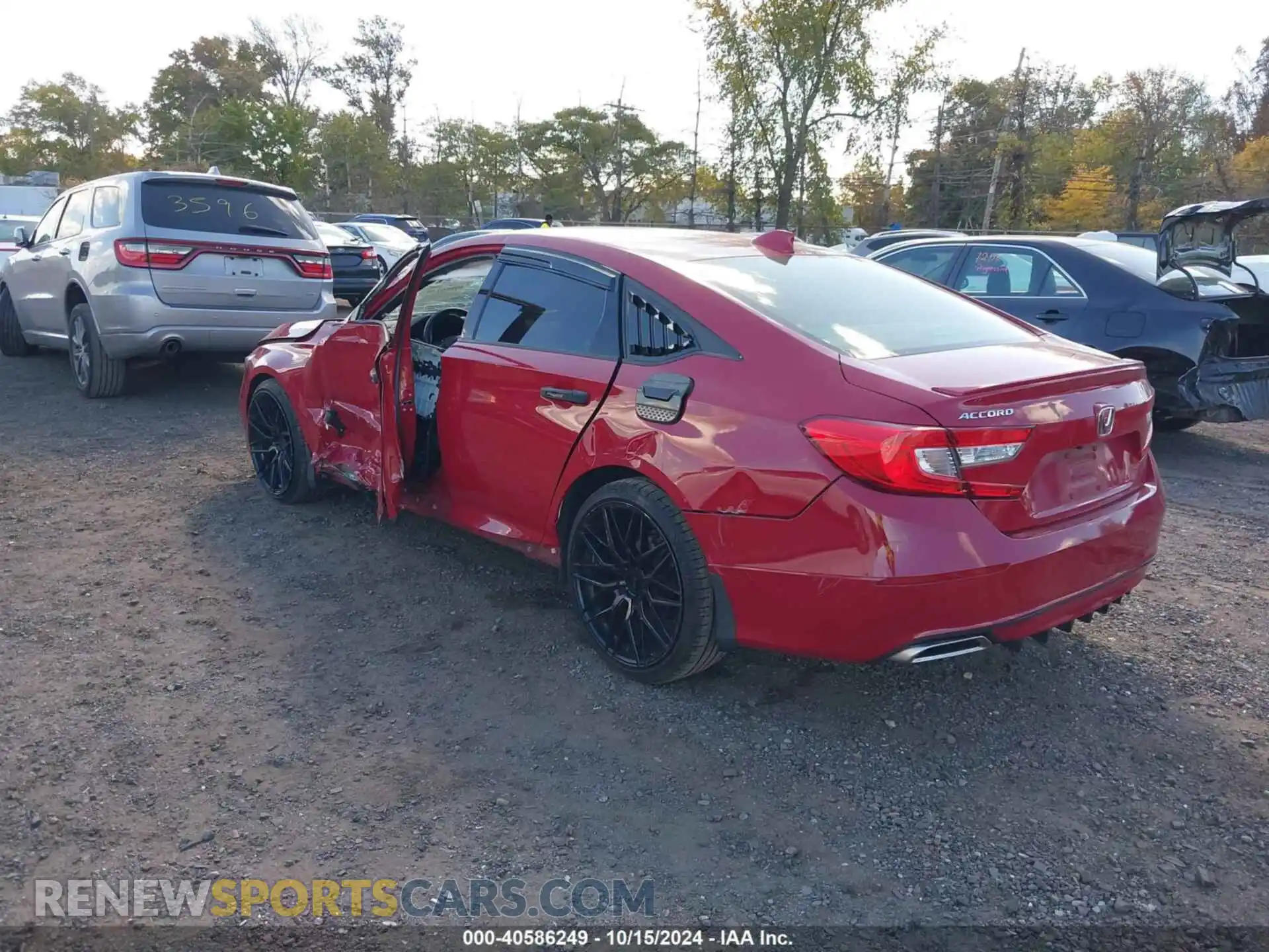 3 Photograph of a damaged car 1HGCV1F30LA144265 HONDA ACCORD 2020