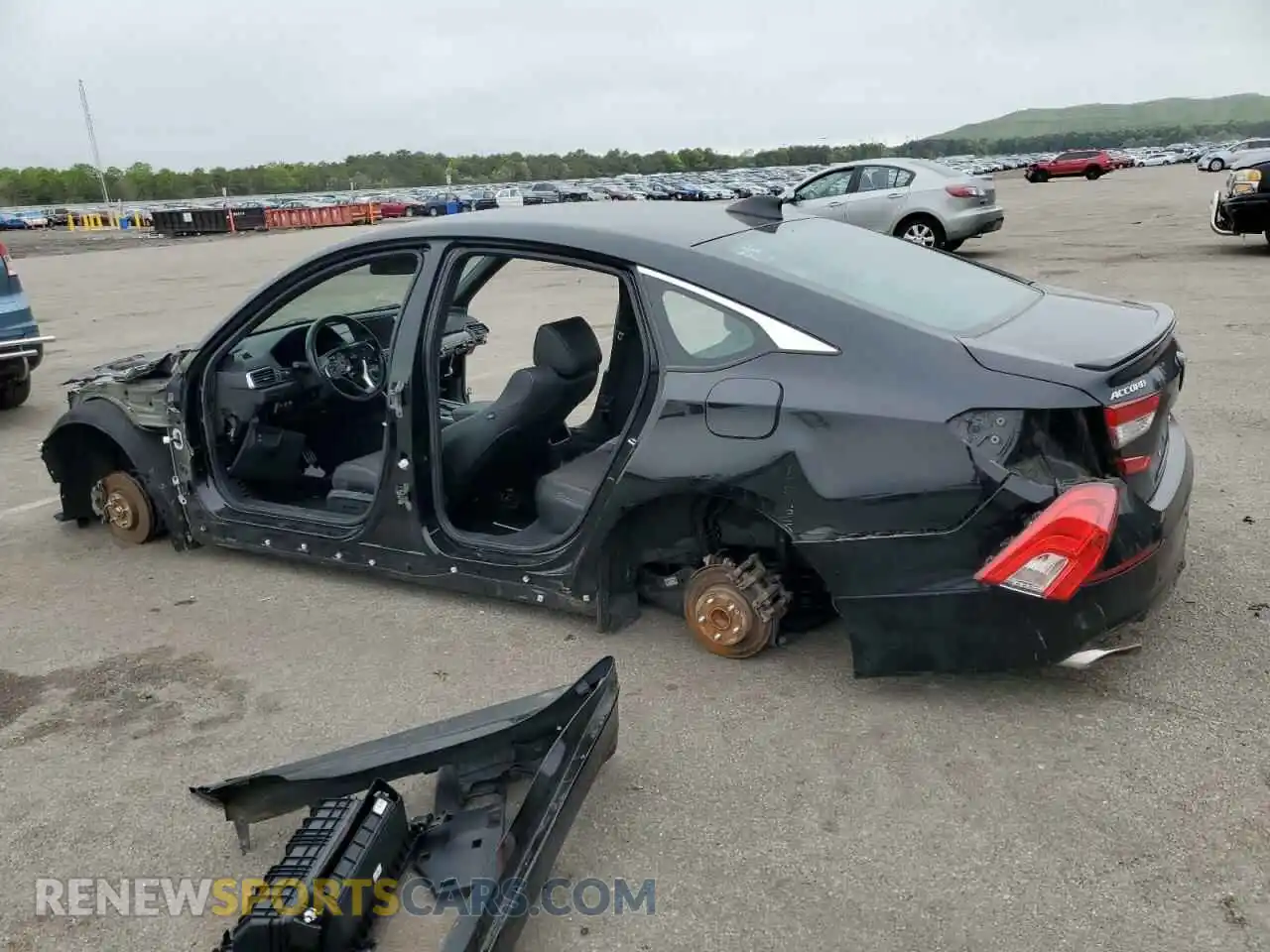 2 Photograph of a damaged car 1HGCV1F31LA146672 HONDA ACCORD 2020