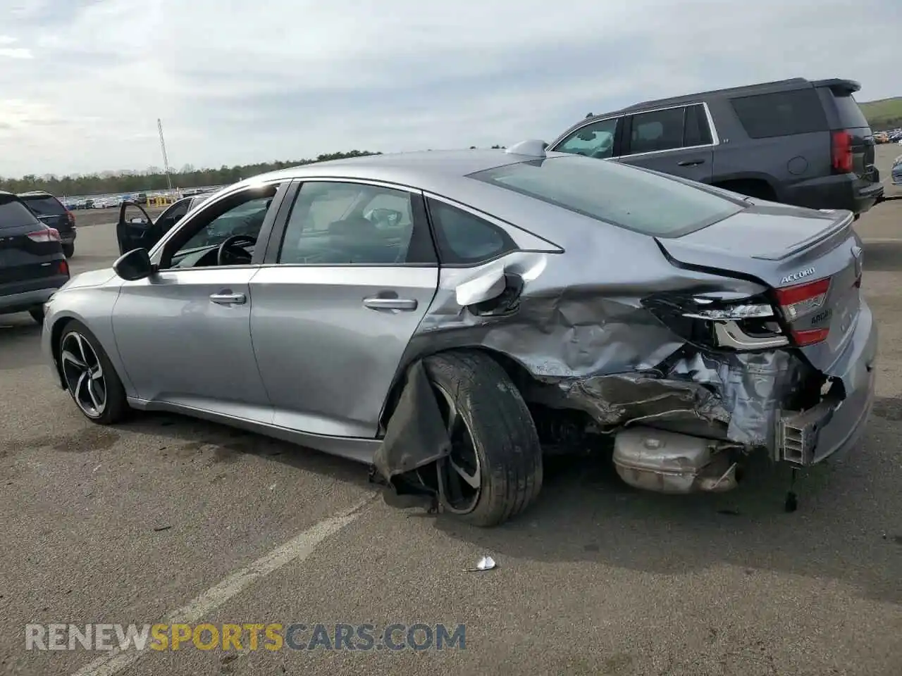 2 fotografías del automóvil dañado 1HGCV1F32LA144624 HONDA ACCORD 2020