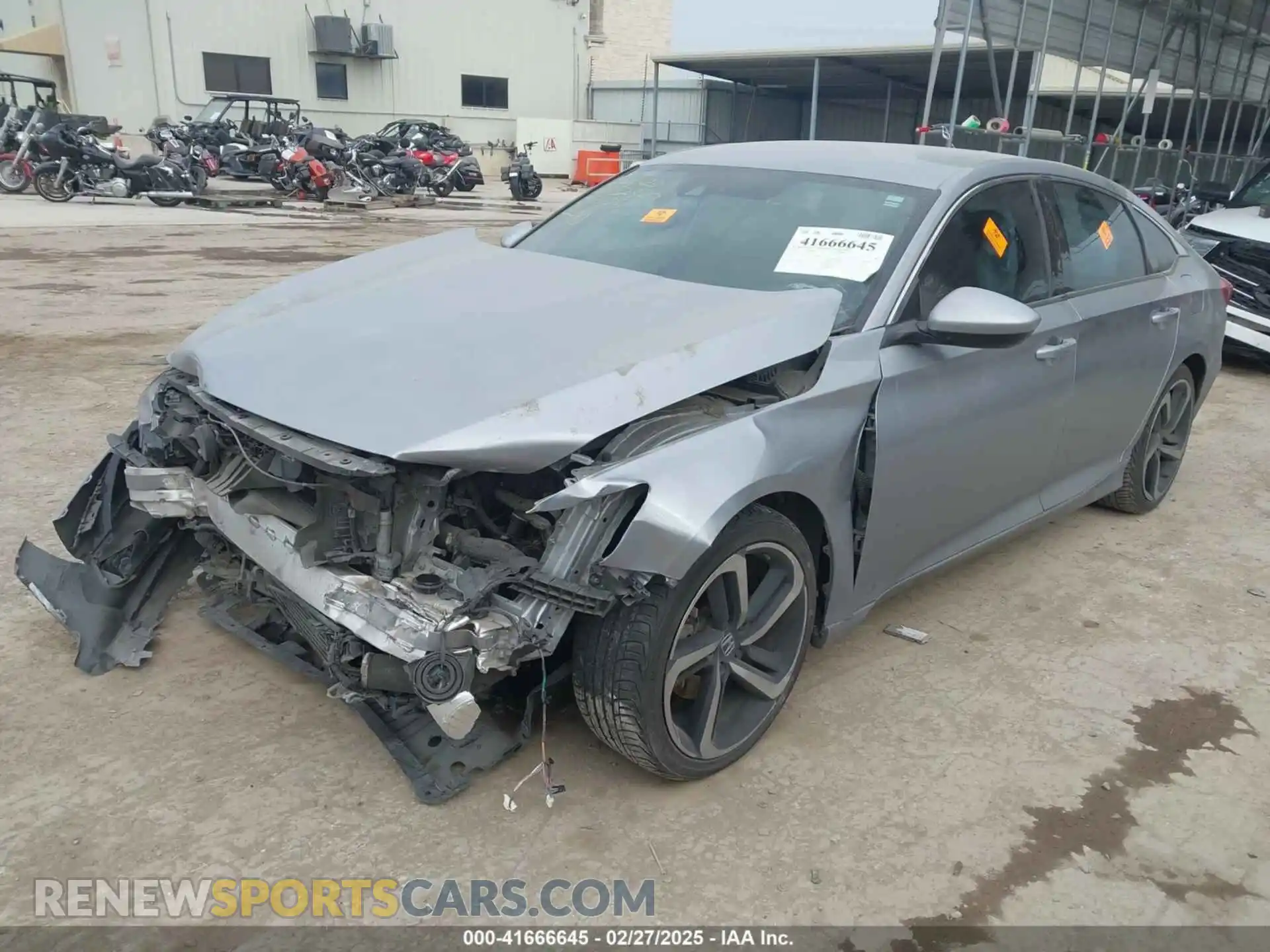 2 Photograph of a damaged car 1HGCV1F35LA007774 HONDA ACCORD 2020