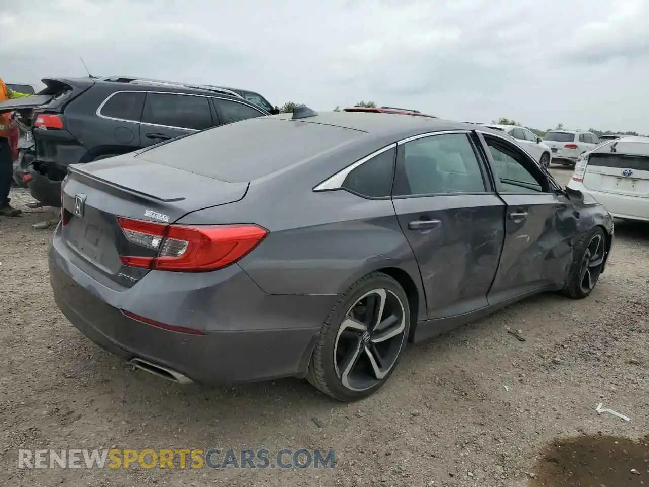 3 fotografías del automóvil dañado 1HGCV1F35LA104697 HONDA ACCORD 2020
