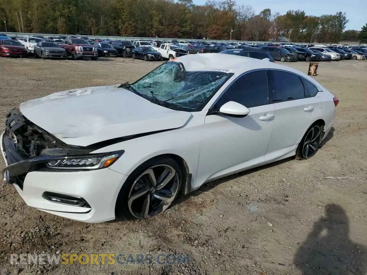 1 Photograph of a damaged car 1HGCV1F36LA014331 HONDA ACCORD 2020