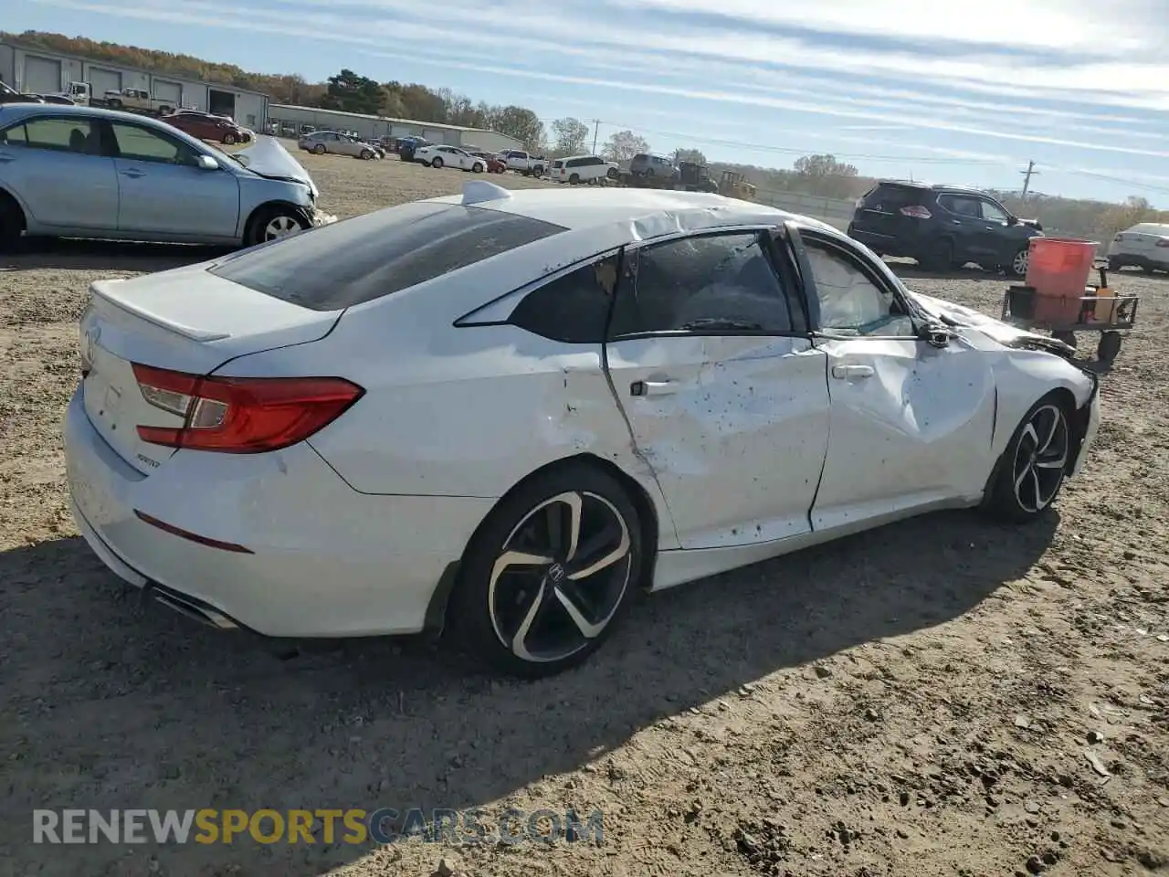 3 Photograph of a damaged car 1HGCV1F36LA014331 HONDA ACCORD 2020