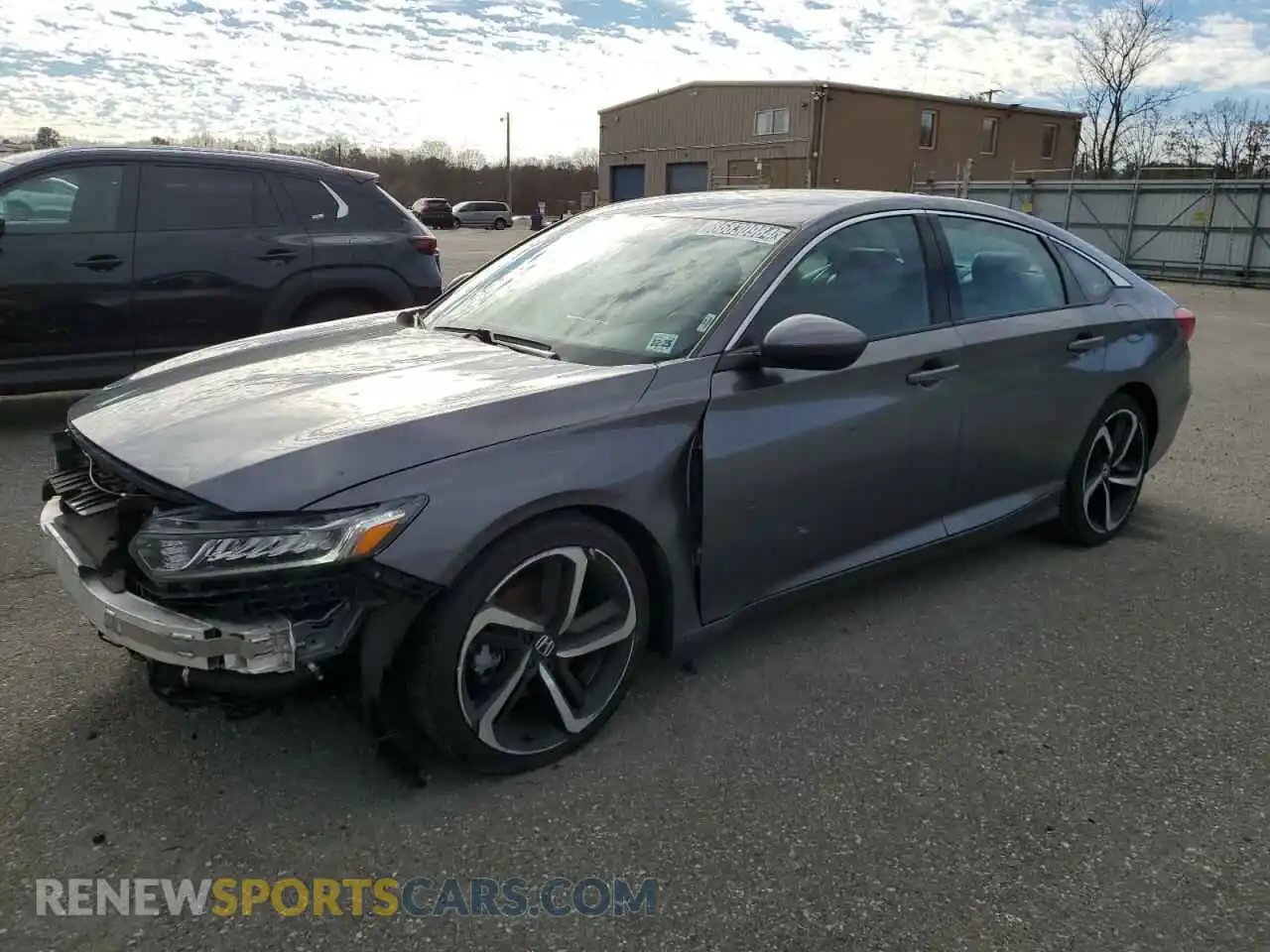 1 Photograph of a damaged car 1HGCV1F36LA142228 HONDA ACCORD 2020