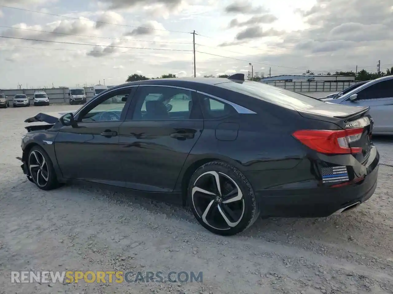 2 Photograph of a damaged car 1HGCV1F37LA053977 HONDA ACCORD 2020