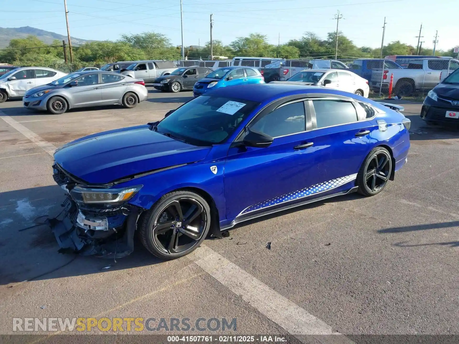 2 Фотография поврежденного автомобиля 1HGCV1F3XLA055934 HONDA ACCORD 2020