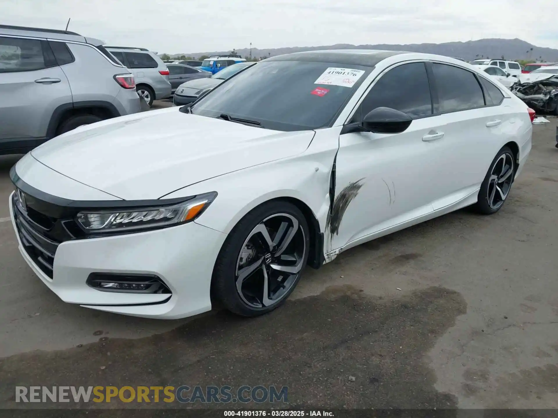 2 Photograph of a damaged car 1HGCV2F36LA024346 HONDA ACCORD 2020