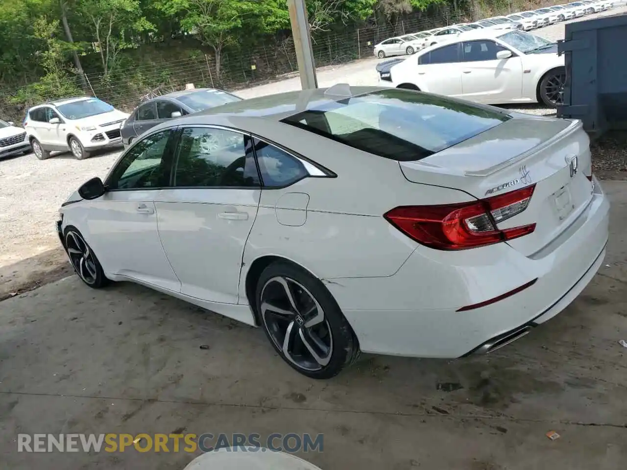 2 Photograph of a damaged car 1HGCV2F37LA012741 HONDA ACCORD 2020